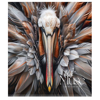 Зошит Школярик THE MUSE 96 аркушів клітинка (096-3444K)