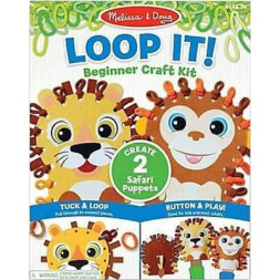 Набір для творчості Melissa&amp;Doug Паперовий ляльковий театр Сафарі (MD30186)