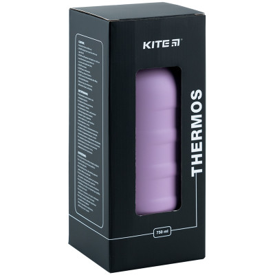 Термос Kite 750 мл фіолетовий (K24-1205-3)