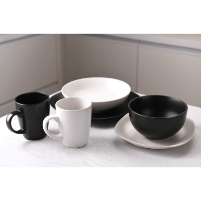 Тарілка Ardesto Molize Soup 20 см White (AR2920MW)