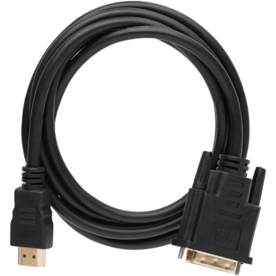 Кабель мультимедійний HDMI to DVI 24+1 1.8m Dynamode (DM-CL-HDMI-DVI-1.8M)