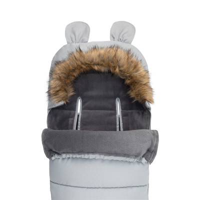 Зимовий конверт MoMi Sleeping bag gray (AKCE00034)