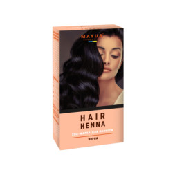 Хна Mayur натуральна чорна 25 г (4820230950281)