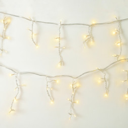 Гірлянда YES! Fun Бахрома 84 LED Тепло-біла 2 м Статична Конектор (974846)