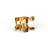 Лігатура для кларнета D&#039;Addario H-Ligature &amp; Cap For Bb Clarinet Gold-Plated (HCL1G)