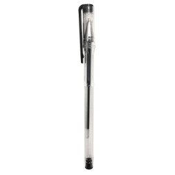 Ручка гелева H-Tone 0,5 мм, чорна, уп. 40 шт. (PEN-HT-JJ20201-B)