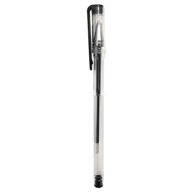 Ручка гелева H-Tone 0,5 мм, чорна, уп. 40 шт. (PEN-HT-JJ20201-B)