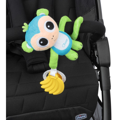 Іграшка на коляску Chicco Мавпа брязкальце м&#039;яка (8058664164875) (11568.00)