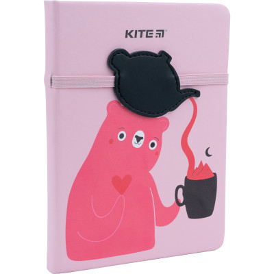 Блокнот Kite В6 96 аркушів Pink Bear (K22-464-1)