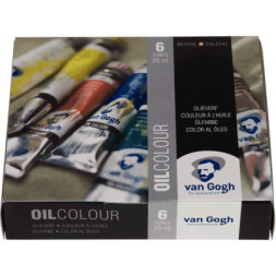 Олійні фарби Royal Talens Van Gogh Starter set 6 кольорів 20 мл (8712079231392)