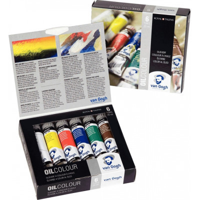 Олійні фарби Royal Talens Van Gogh Starter set 6 кольорів 20 мл (8712079231392)
