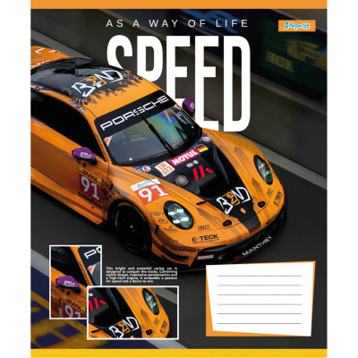 Зошит 1 вересня Speed as a way of life А5 24 аркушів лінія (768017)