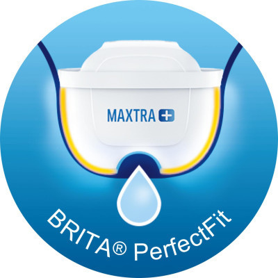 Фільтр-глечик Brita Marella Memo + 3 картриджі, 2.4л, білий (1039273)