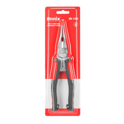 Плоскогубці Ronix довгогубці 205мм (RH-1393)