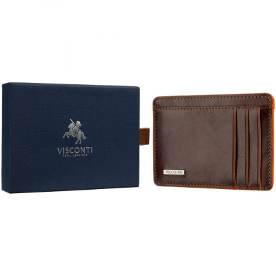 Кардхолдер Visconti ALP91 Monaco Brown (ALP91 BRN)