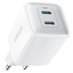 Зарядний пристрій Anker PowerPort 521 Nano Pro - 40W 2xUSB-C PIQ3.0 White (A2038G21)