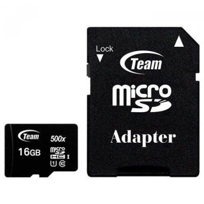 Карта пам&#039;яті Team 16GB microSD class 10 UHS-I (TUSDH16GCL10U03)