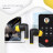 Навушники Canyon Hexagon 7 TWS ANC+ENC Wireless Charge Black/Yellow (CNS-TWS7BY)