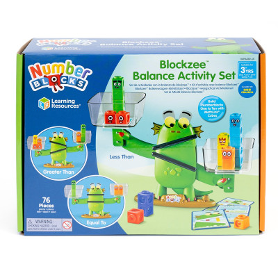 Ігровий набір Learning Resources навчальний серії Numberblocks - Ваги Blockzee (HM96089-UK)