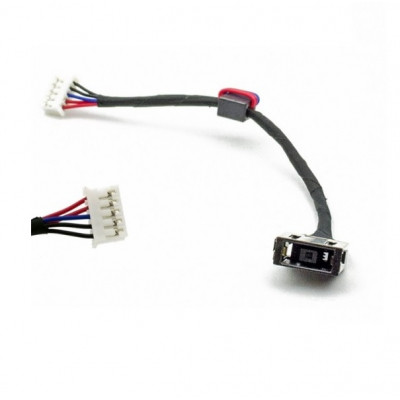 Роз&#039;єм живлення ноутбука з кабелем Lenovo PJ953 (прямоугольный + center pin), 5-pin,12 см (A49114)