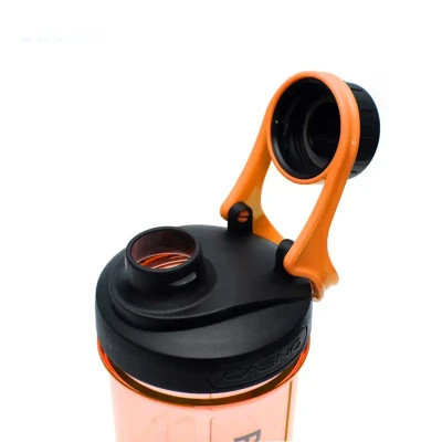 Шейкер спортивний Casno 600 мл KXN-1199 з вінчиком Помаранчевий (KXN-1199_Orange)