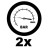 Компресор Einhell TE-AC 18/75 Li OF - Solo, 18В PXC, 8бар, 75л/хв, 5л, (без АКБ та ЗП) (4020410)
