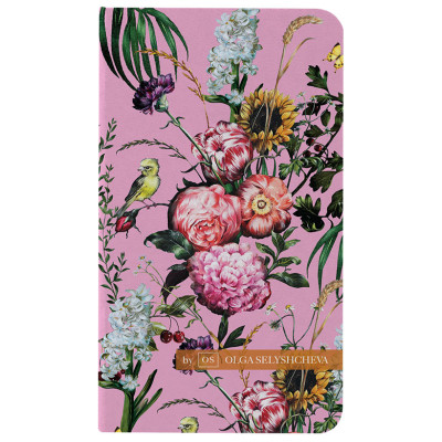 Тижневик Axent датований 2025 Pocket Olga Selyshcheva 90х150 мм, Summer (8525-25-6-A-OS)