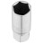 Головка торцева Stanley 1/4&quot;, 21 мм, шестигранна, подовжена (FMMT17968-0)