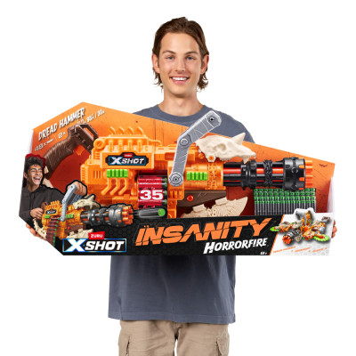 Іграшкова зброя Zuru Бластер X-Shot Insanity horrorfire Dread Hammer (36733)