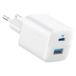 Зарядний пристрій Anker PowerPort 323 33W USB-C + USB-C White (A2331G21)