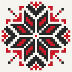 Картина по номерам ArtCraft Етнічний орнамент 30х30 см (13039-AC)