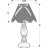 Настільна лампа Candellux 41-84378 LOLA (41-84378)