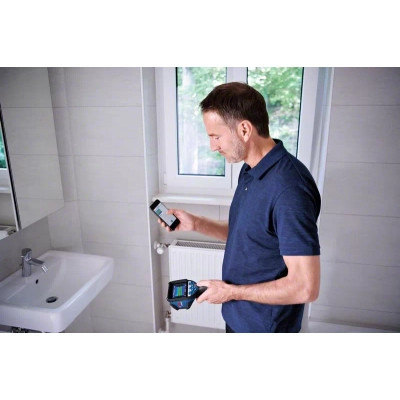 Тепловізор Bosch GTC 600 C + L-boxx -10C до +600C, 12В, 2,0 C, IP 54, 0.6 кг (0.601.083.500)