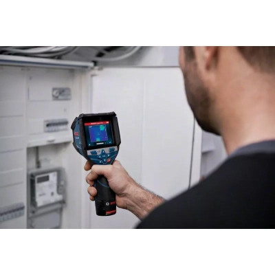 Тепловізор Bosch GTC 600 C + L-boxx -10C до +600C, 12В, 2,0 C, IP 54, 0.6 кг (0.601.083.500)