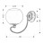 Бра Candellux 21-69344 ORBIT (21-69344)