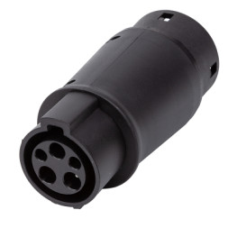 Розетка для зарядки электромобиля HiSmart Type 2 (Female) - Type 1 (Male) (EV200481)