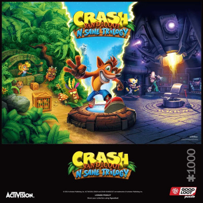 Пазл GoodLoot Crash Bandicoot N Sane Trilogy 1000 ел. (5908305247920)