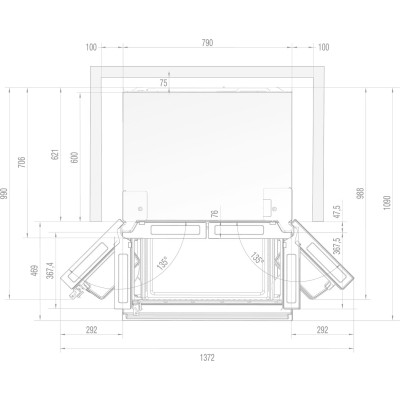 Холодильник Gorenje NRM8181UX