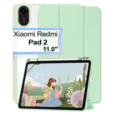 Чохол до планшета BeCover Soft Edge TPU Xiaomi Redmi Pad 2 11.0&quot; Green (713659)