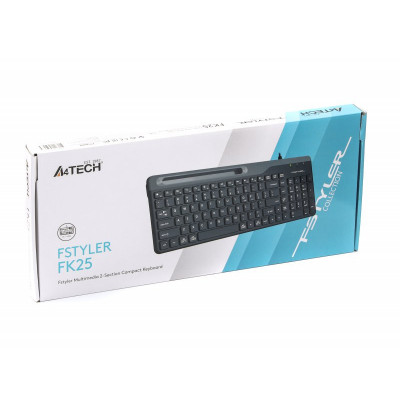 Клавіатура A4Tech FK25 USB Black