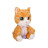 Інтерактивна іграшка Baby Paws W2 – Руде кошеня (921139IM)