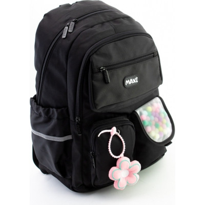 Рюкзак шкільний Maxi 18&quot; Чорний (90187-black)