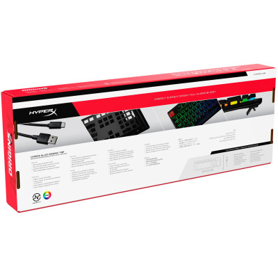 Клавіатура HyperX Alloy Origins PBT HX Red (639N3AA)