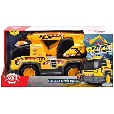 Спецтехніка Dickie Toys Функціональне авто Екскаватор зі звук. та світл. ефект., 30 см (3306026)