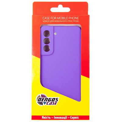 Чохол до мобільного телефона Dengos Carbon Samsung Galaxy S21 FE (purple) (DG-TPU-CRBN-159)