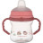 Поїльник-непроливайка Canpol babies Bonjour Paris з силіконовим носиком FirstCup 150 мл Рожева (56/612_pin)