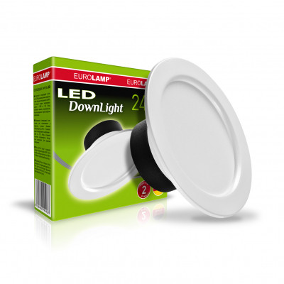 Світильник Eurolamp Downlight серии &quot;E&quot; 24W 4 (LED-DLR-24/4(Е))
