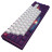 Клавіатура Dark Project Sunrise PBT RGB Mech G3MS Sapphire USB Violet/White (DPP68_GSH_SUNR_ANSI_UA)