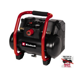 Компресор Einhell TE-AC 36/150, акумуляторний 18В PXC, 8бар, 150л/хв, 6л (без АКБ та ЗП) (4020415)