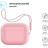 Чохол для навушників Armorstandart Silicone Case with straps для Apple Airpods Pro 2 Pink (ARM68616)